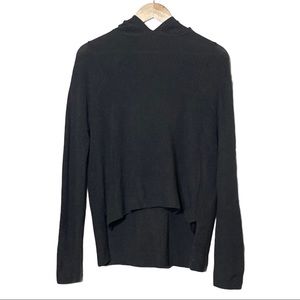 ATHLETA Yogi High Low Knit Hooded Sweatshirt